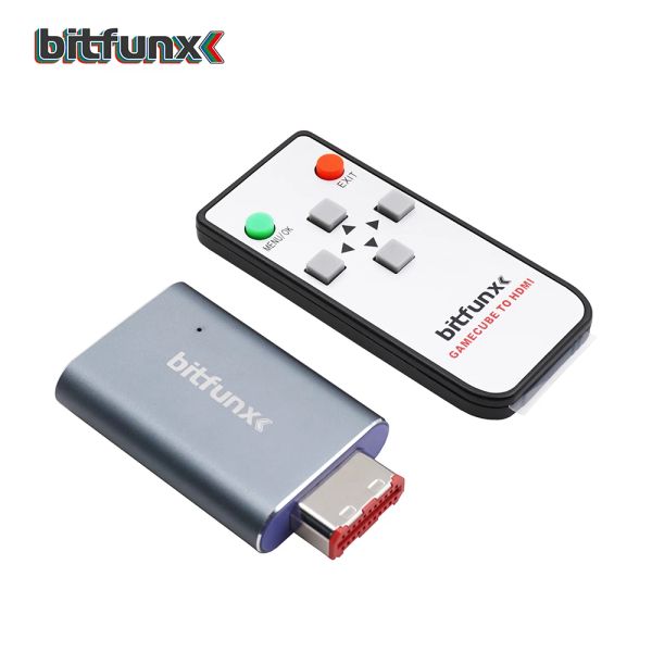 Accessori BitFunx HDMicompatible Line Dubler Adapter Adapter Digital a HDMI GC2HDMI per Nintendo GameCube NGC