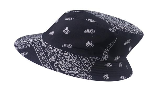 Nuova estate Black Red Paisley Modello Fishing Caps Cappelli Bandana Cappelli Donne Bob Hip Hop Panama5580968