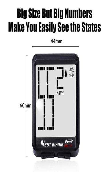 Bisiklet Bilgisayar G Kablosuz GPS Speedometre Su Geçirmez Yol Bisiklet MTB Bisikletler Arka Işık Bisiklet Bisiklet Bilgisayarları 3915862