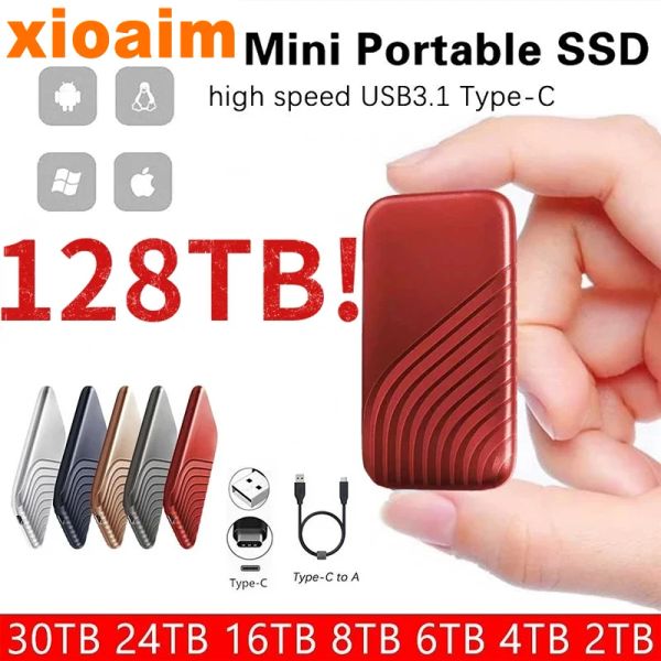 Boxs für Xiaomi SSD Festplatte 2TB SSD 2,5 Zoll 500 GB Festplatte Hartscheibe tragbare Elektronik für Notebook -Mobiltelefone