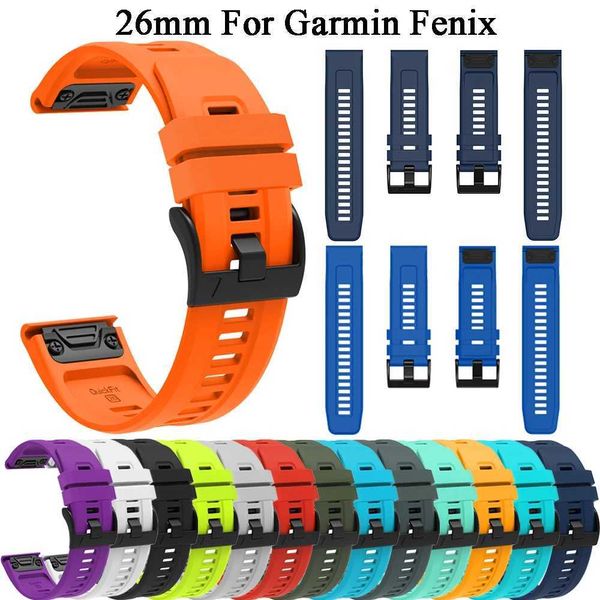 Sehen Sie sich Bands Garmin Fenix 7x 6x 6xpro 5x Plus Easyfit Armband für Schnellveröffentlichungen 240424