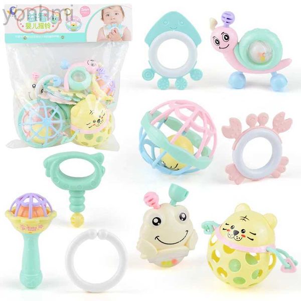 Mobils# Baby Rattle 0-12 mesi TEETH NETTUNNO NECCHINO TETHE MASSI FASCHIO CRIB RINGHI MOBILE PERCHIARAZIONE PER BAMBINI SETTA DEGNI DEGGI D240426