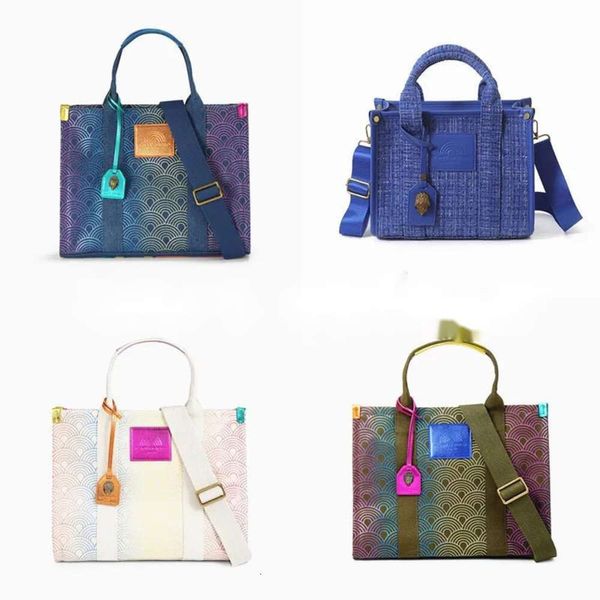 Kurt Geiger bolsa bolsa de bolsa de lona Rainbow Tweed Bag Woman Designer The Tote Bag Luxurys ombro Crossbody Magago Bags Sacos de Moda Top Moda Duffle 723