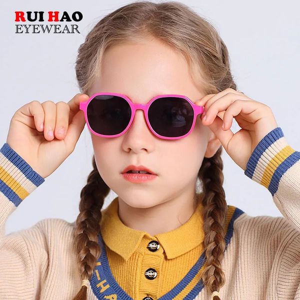 Occhiali da sole poligoni per bambini polarizzati a 2 colori maschera da sole occhiali per occhiali per occhiali per occhiali da esterno 0047 240419