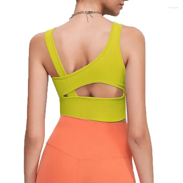 Outfit da yoga reggiseno Donne spingendo up sport resistente alla bellezza di bellezza Sport Sport Top Crop Fitness usa