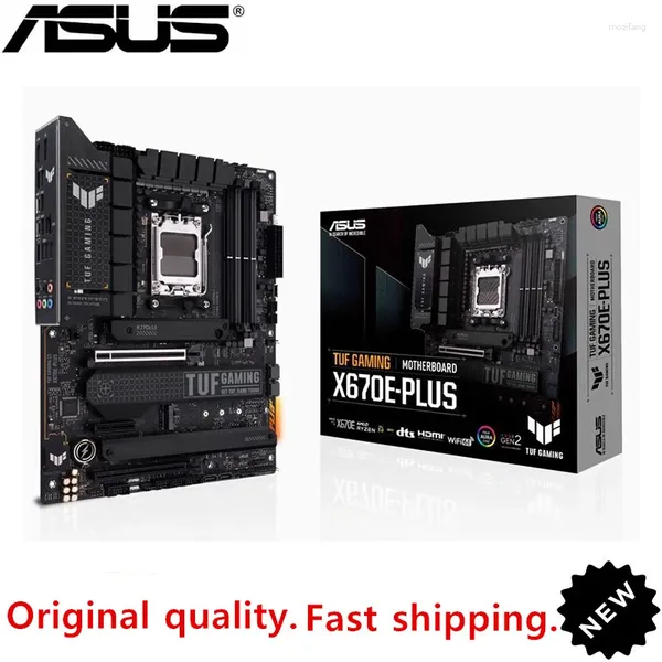 Placas-mãe para asus tuf games x670e-plus socket placa-mãe AM5 AMD x670 original da área