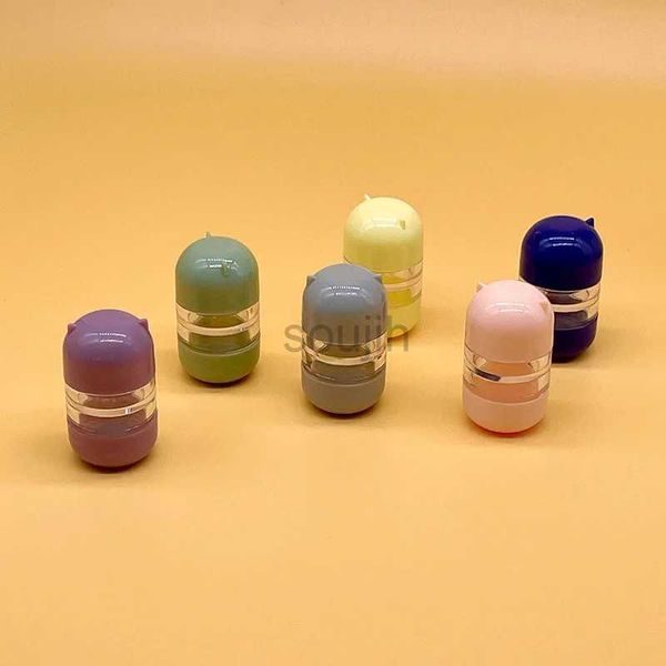 Контактные линзы аксессуары милый медведь двойная коробка DIY Contact Case Case Portable Travel Lens Container D240426