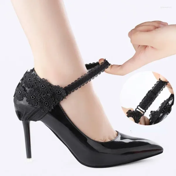 Запчатки для обуви сексуальные кружевные высокие каблуки шнур