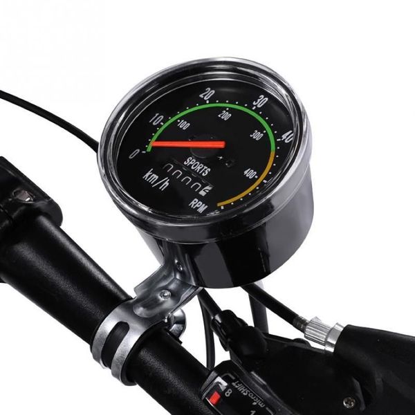 Bike Computers Computer Mechanical Classic Retro Cycling Odometer Stopwatch Speedometer Acessório para 26 27 5 28 29innch262e