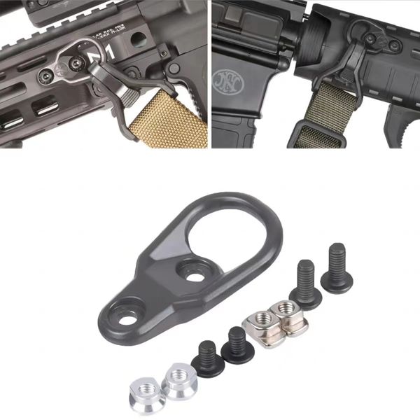 Tactical RSA GBB MLOK MS2 MS3 Слинг Слинг Слинг Слинг поворот для системы KeyMod и Accessaries Hunting M-Lok Gun