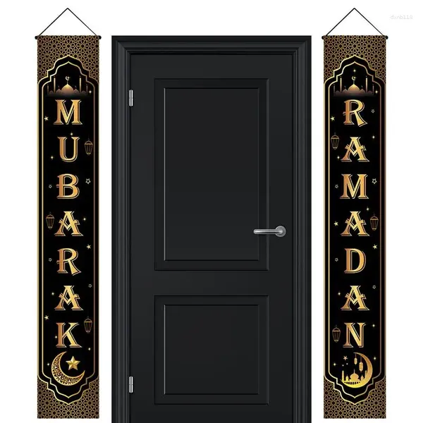 Декоративные фигурки Eid Front Door Flag Decor Знаки Couplet