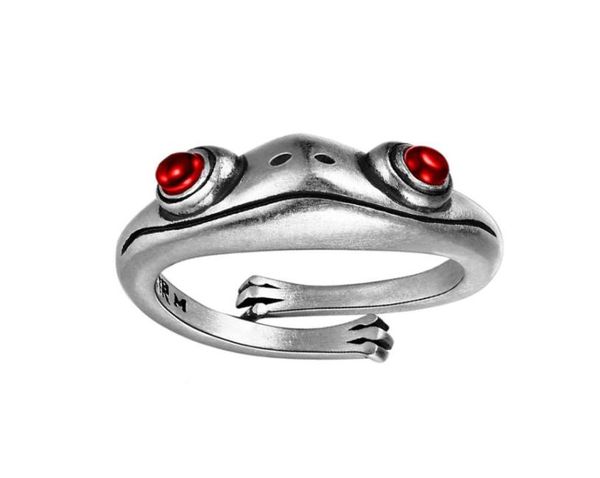 Ringas de charme inteiro anéis vintage homens e mulheres fofos de design simples coruja anel de cor prata anéis de casamento de jóias de jóias 9679403