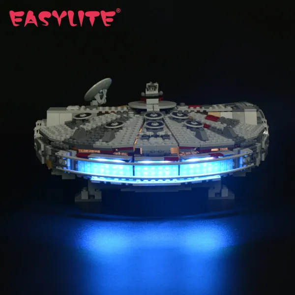 Блоки Easylite Led Light для 75257 Star New Edition Compatile Compatile с Falcon LJ99022 Нет строительных блоков