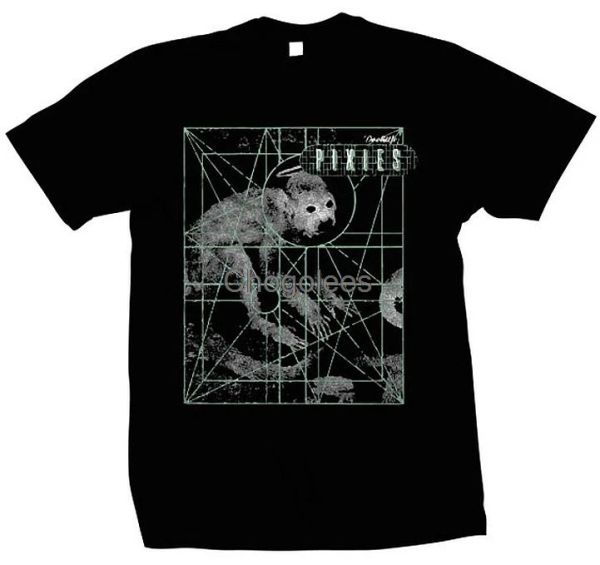 Gömlekler Pixies Monkey Grid Classic Tshirt