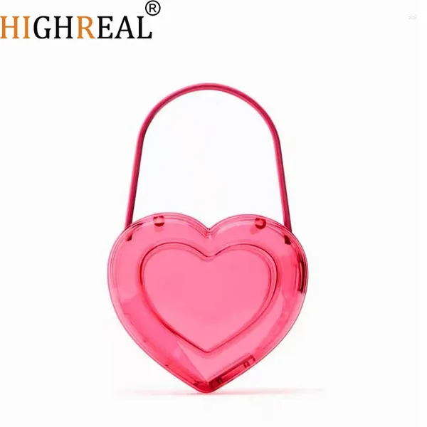 Borsa a forma di traversa a forma di cuore rosso a forma di aroma per donna stella designer di donne di alta qualità borse di lusso