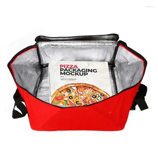 Sacos de armazenamento aquecendo para alimentos 16 polegadas de entrega à prova d'água bolsa de catering para transportadora de bolsa de catering