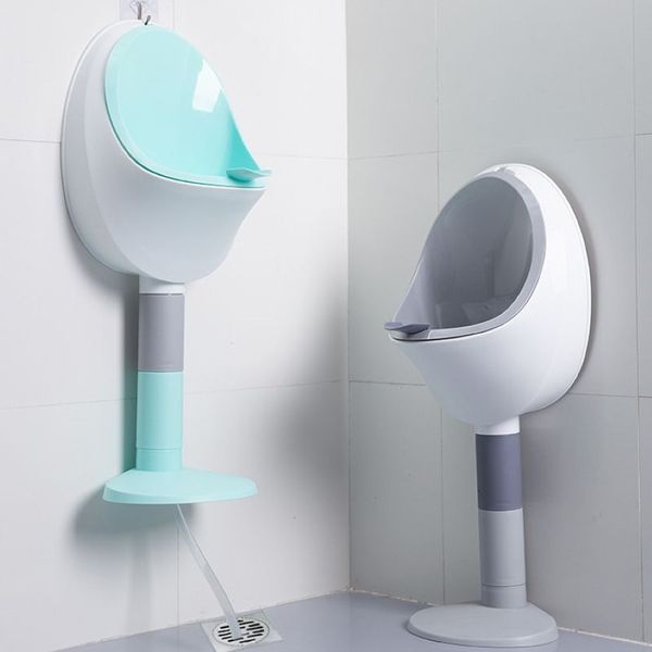 Nuovo altezza regolabile BAMBINO BAGNO BAGNO DI ALTENZIONE BAMBINI BAMBINI CHE RAGAZZI URINI VERTICALI PEE PEE NOMATULE MATTURA URINE LJ260V montato a parete