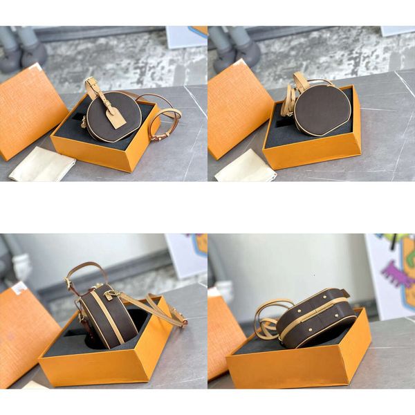 2023Mini 10a Petite Boite Chapeau Designer Umhängetasche Frauen Handtasche Mody Frau Cross Lod Bags Echtes Lederkreuzbodus -Körper Originalqualität Originalqualität