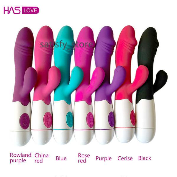 DILDO realistico 30Modi Vibrazione G Spot Vibratore potente Waterproof Dual Motors Clit Vibratore Stimulazione Sex Toy Sex Toy