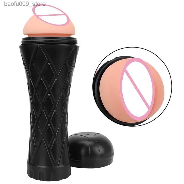 Andere Gesundheits Schönheitspunkte Vagina echte Muschi für Männer Masturbation Cup Sexy Trophy Erwachsene Produkte Penis Pump Eichel Saugen Q240426