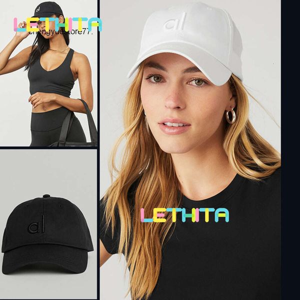 2024 Alooo Sports Caps Mens Baseball Cap для женщин и мужчин йога утиная шляпа тренд