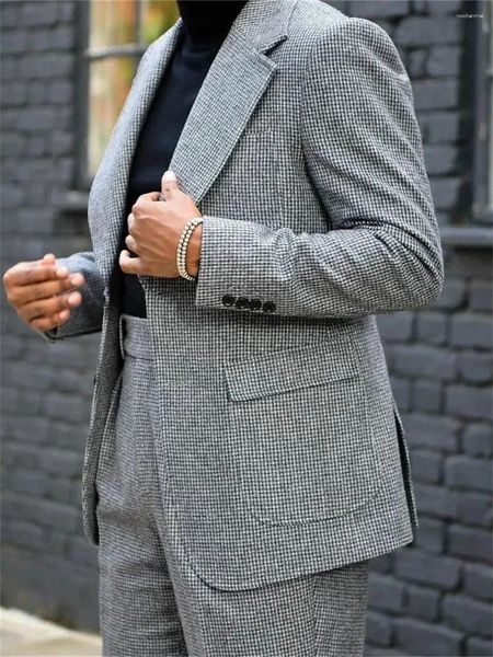 Abiti da uomo eleganti a bottone singolo maschile smoking shouxedos grooms abitage da sposa blazer blazer a 2 pezzi pantaloni