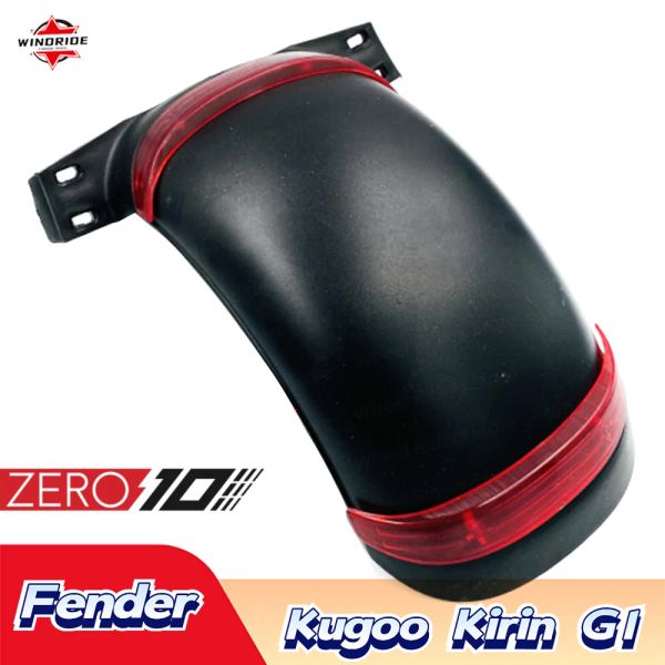 Scooterlar Orijinal Sıfır 10x Mudguard Ön Çamurluk Arka Çamurluk Kiti Sıfır 9 10 10x Kugoo Kirin G1 Elektrikli Scooter Koruma Kanadı