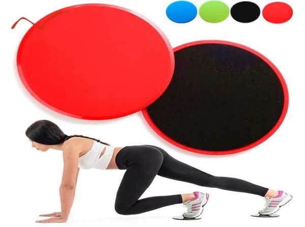 Discos de deslizamento Placa deslizante do disco de fitness slider para ioga Equipamento de exercício de treinamento do núcleo abdominal de yoga6143105