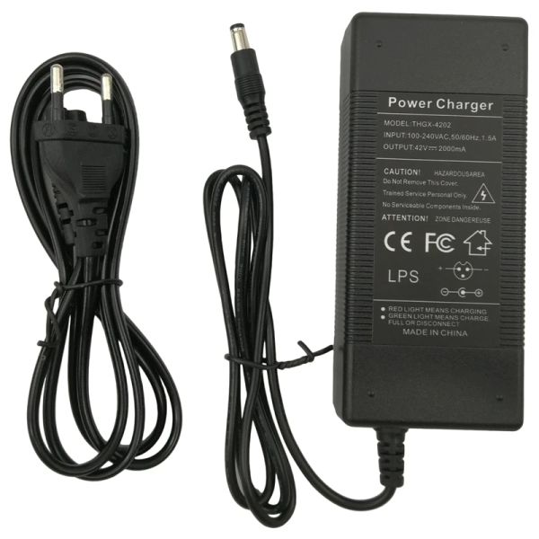 Caricabatterie Chargers per Kugoo S1 Electric Scooter 42V 1,5 AA Caricatore della batteria (Plug UE)