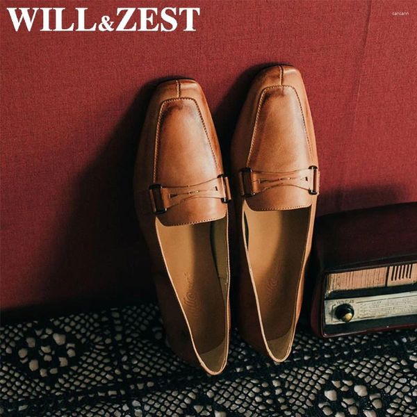 Scarpe casual Willzest Women Square Moca