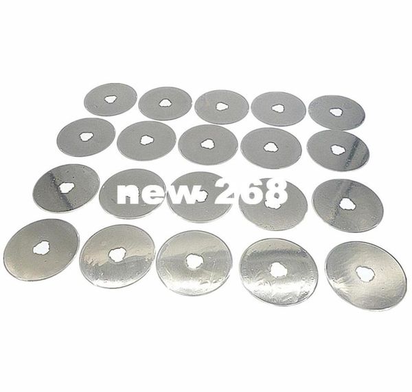 20pcs 60 mm Rotary Cutter Ersatzblätter OD60ID10T03mm Rotary Cutter Blades Patchwork Stoff geschnittene Quilt -Passform Olfa Dafa Fiskars2342734