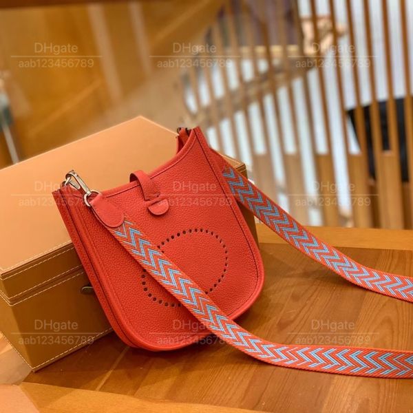 12A Top Mirror Quality Luxury Bags Klassische Designer -Tasche Damenhandtasche All handgefertigte echte Ledertasche 17 cm Umhängetasche Satchel -Tasche Exquisite kompakte Bagwith Box