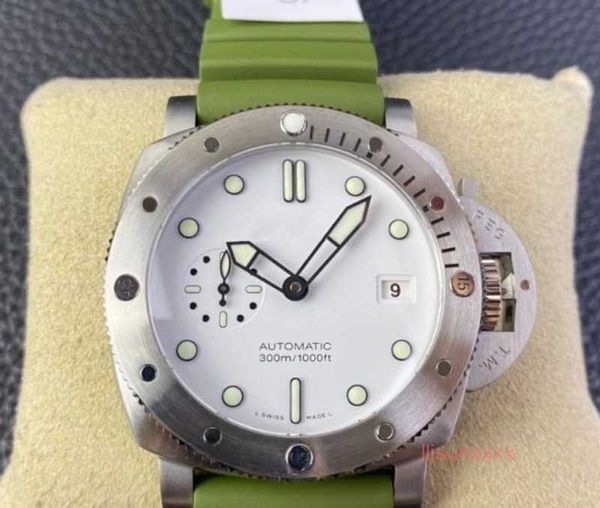 Mechanical Watchs Brand Sport Watch Designer высококачественные часы для мужчин 42mmpanerrais Sports Watch с водонепроницаемы