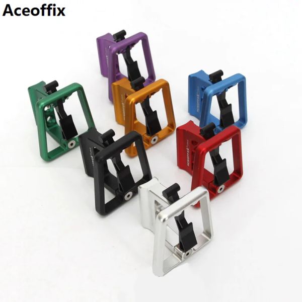 Accessoires Aceoffix Bike Frontsack Carrier Block Aluminium 3 Löcher für Brompton Pikes Folding Bike Baghalter New UCB02