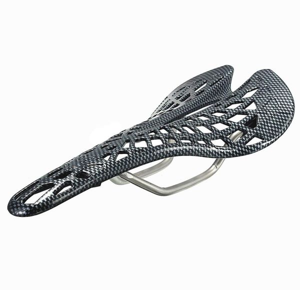 Carbon Fiber Mountain Road Bicycle Selds Vales Racing Bike Hollow Seldle Seat Bicicleta peças de ciclismo de passeio 7452647