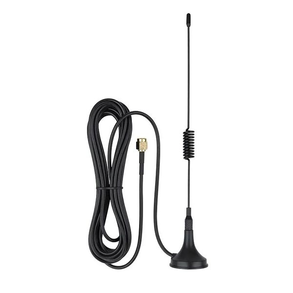 Escam 1pcs WiFi Anten 2.4G 3dbi Menteşe Kazanç Emic Antenna 3 Metre Uzatma Kablosu WiFi Kamera Kablosuz Kameralar