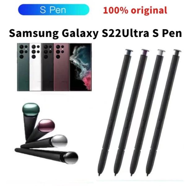 STYLUS NOVO ORIGINAL S22 ULTRA 5G S Pen Stylus para Samsung Galaxy S22ultra S22U STYLUS SLAPELE MOLELE SLEAT SLAPE TOQUE SUPORTE DE PEN