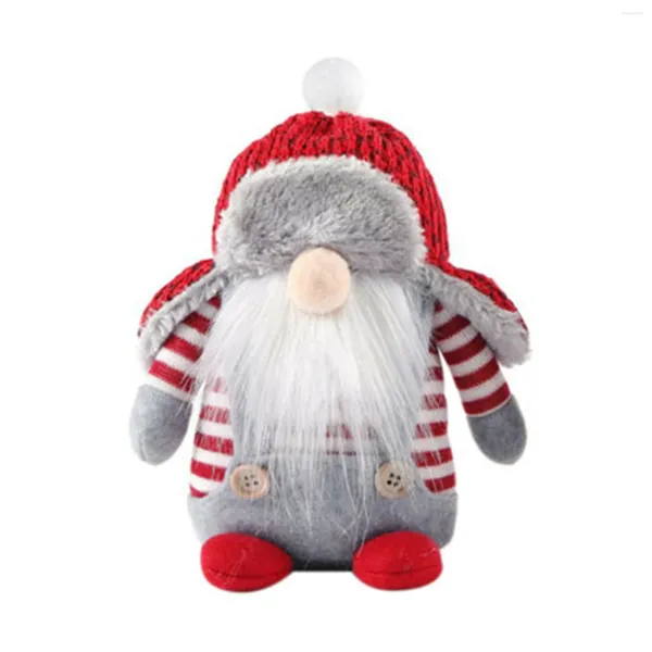 Decorazioni natalizie 1ps Svedese Babbo Natale bambola peluche Gnome Ornament regalo per la casa