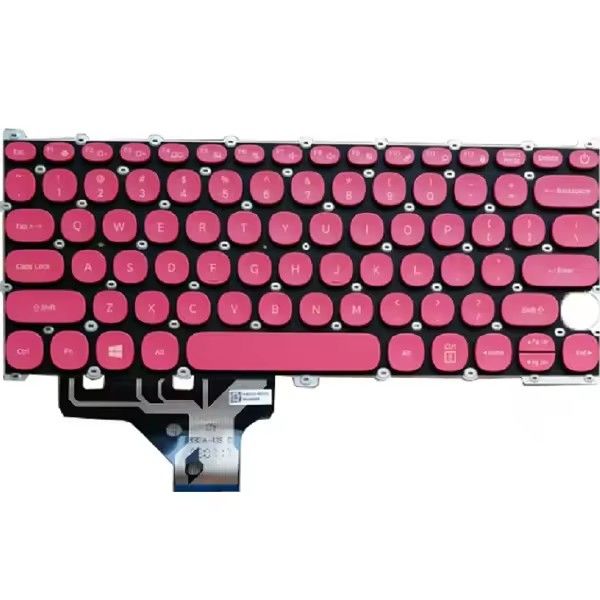 Tastiera per laptop per Samsung NP530XBB 530XBB Inglese US BA59-04354A senza telaio rosa nuovo