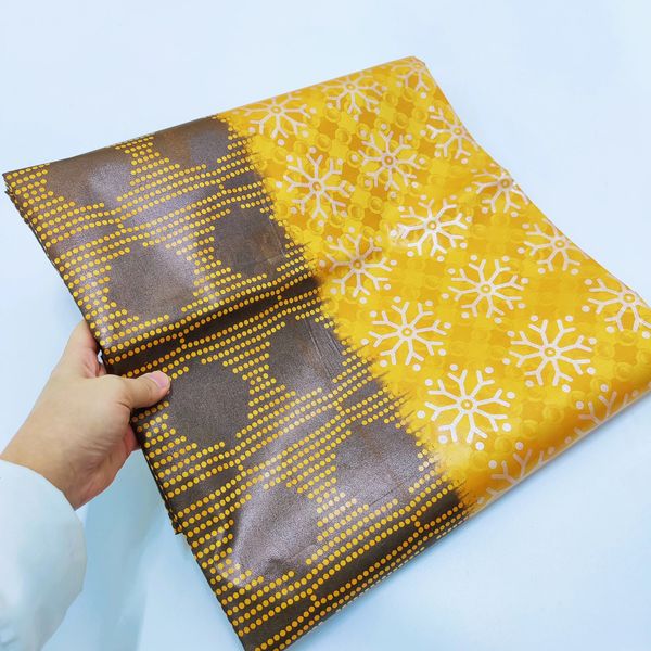 2024 Últimas estampas originais nigerianas Bazin riche dourado jacquard padrony basin africano rico vestido de costura tecidos 240417