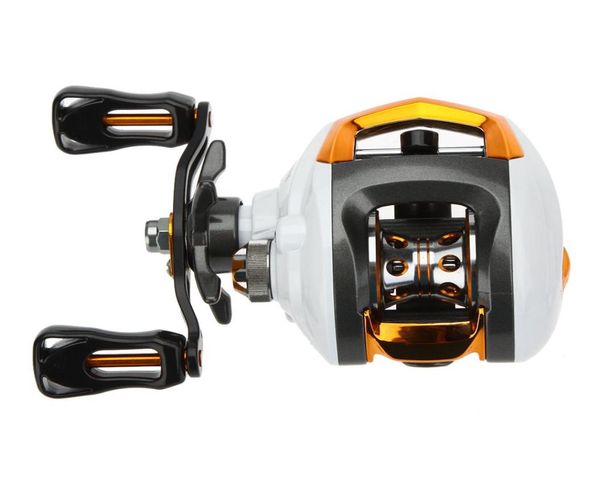 121 rolamento de esfera Baitcasting Reel de pesca de alta velocidade com rolo de pesca do sistema de freio magnético 4838049