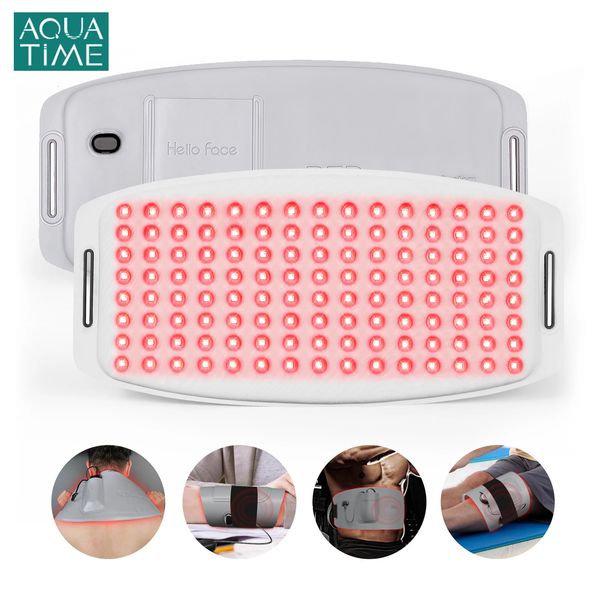 Hello Face L120 LED LED Light Therapy Pad 630nm 850nm vicino alla lampada a infrarossi Pannello di poterapia di riscaldamento del dolore 240425