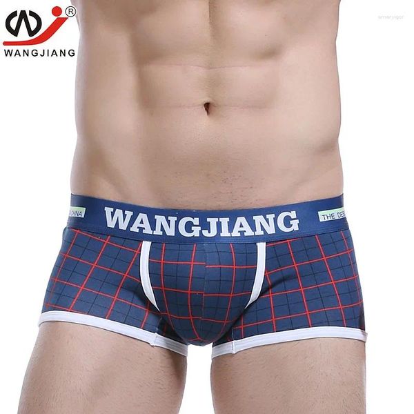 Underpants WJ Brand Men Underwear Cotton Boxer Shorts comodo pugili sexy fidabili di sexy taglia XL