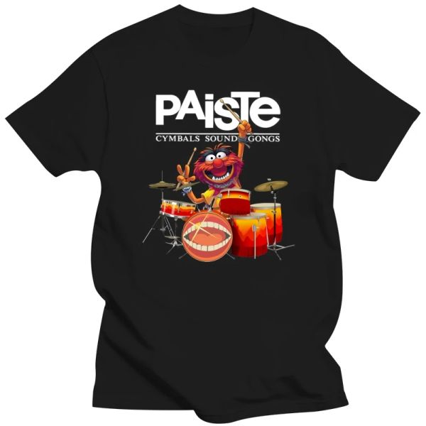 Camisetas dmnteestore paiste cymbals sons gongs camiseta para homens mulheres em tamanho real.camiseta para homens camiseta para mulheres negras