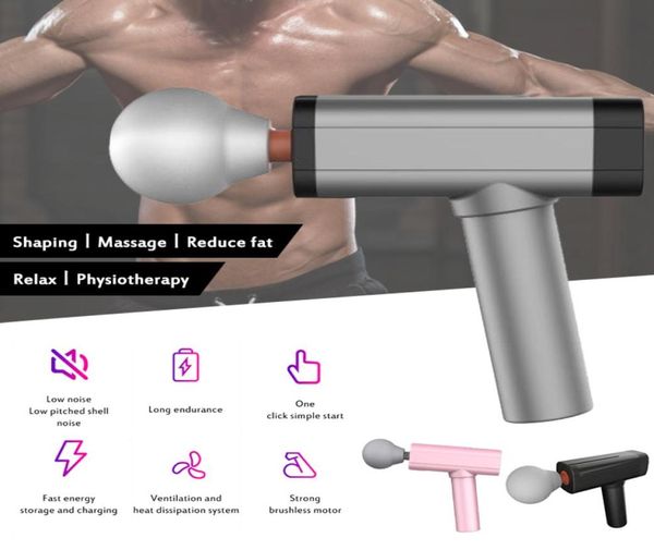 Wasserdichte Massage Pistage Relief Muskel tragbare mini elektrische Schlampe -Formungsmassage Ein Knopf Fünf Stärke 9250706
