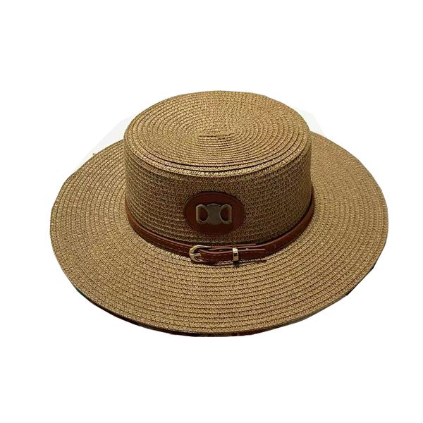 Mode Womens Mens Wide Rand Stroh Panama C Hat Fedora Sommer Beach Sonnenhut UPF Strohhut für Frauen