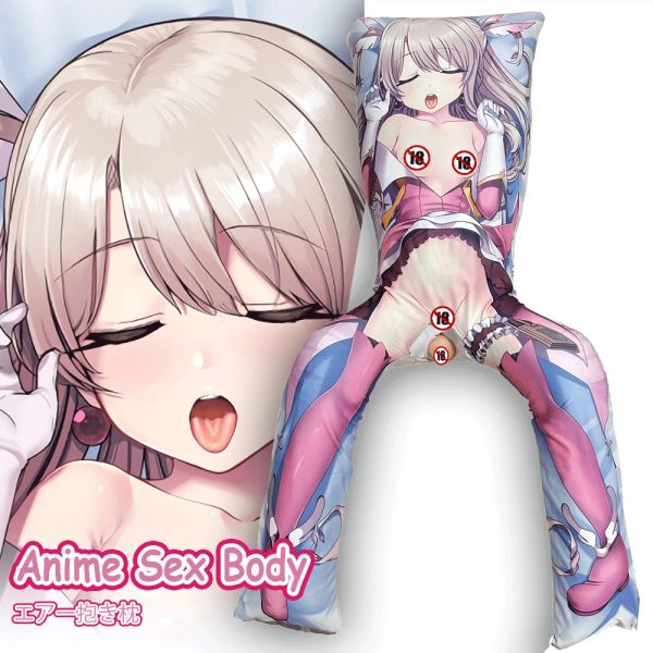 Travesseiro inflável Dakimakura Anime Onahole Pillow Fate Kaleid Liner Ilyasviel Iriya Sex Dakimakura Rem Air Almofadas