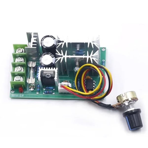 DC 10-60 V Motor Drehzahlregelregler PWM Motor Speed ​​Controller Switch 20A Stromregler Hochleistungsantriebsmodul