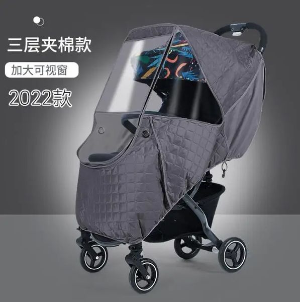 Baby Kinderwagen Regenschild Windschutzuniversal Kinder Auto Windschutz Baby Regenschirm Auto Winter Wärme Regenschild Rai 240412