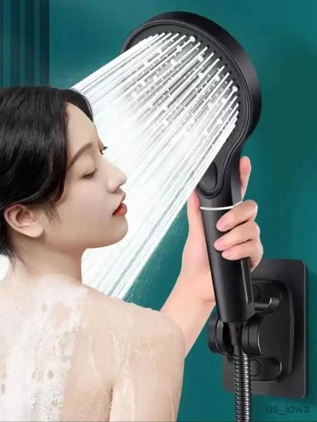 Guochi per la doccia da bagno Nuovo testata in modalità spray ad alta pressione 3 con filtri per acqua portatile per la doccia con acqua dura salvarsi gli accessori del bagno